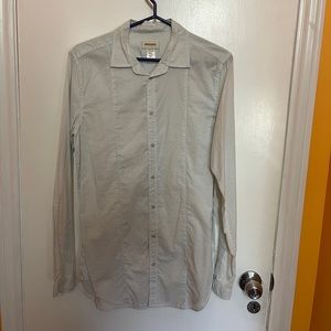Diesel Men's Cotton Button Down Shirt [Medium]
